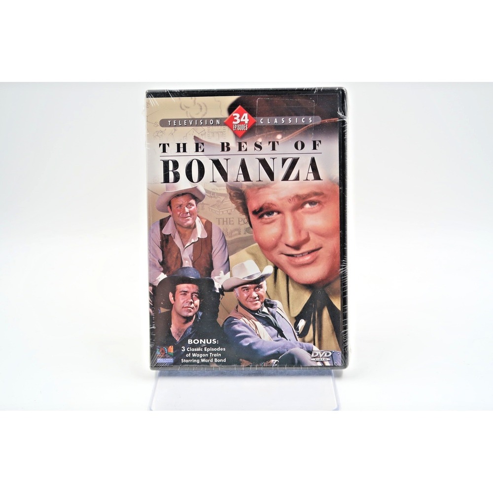 The Best of Bonanza 34 Episodes Plus Wagon Train Bonus 4 Disc DVD Set Mill Creek